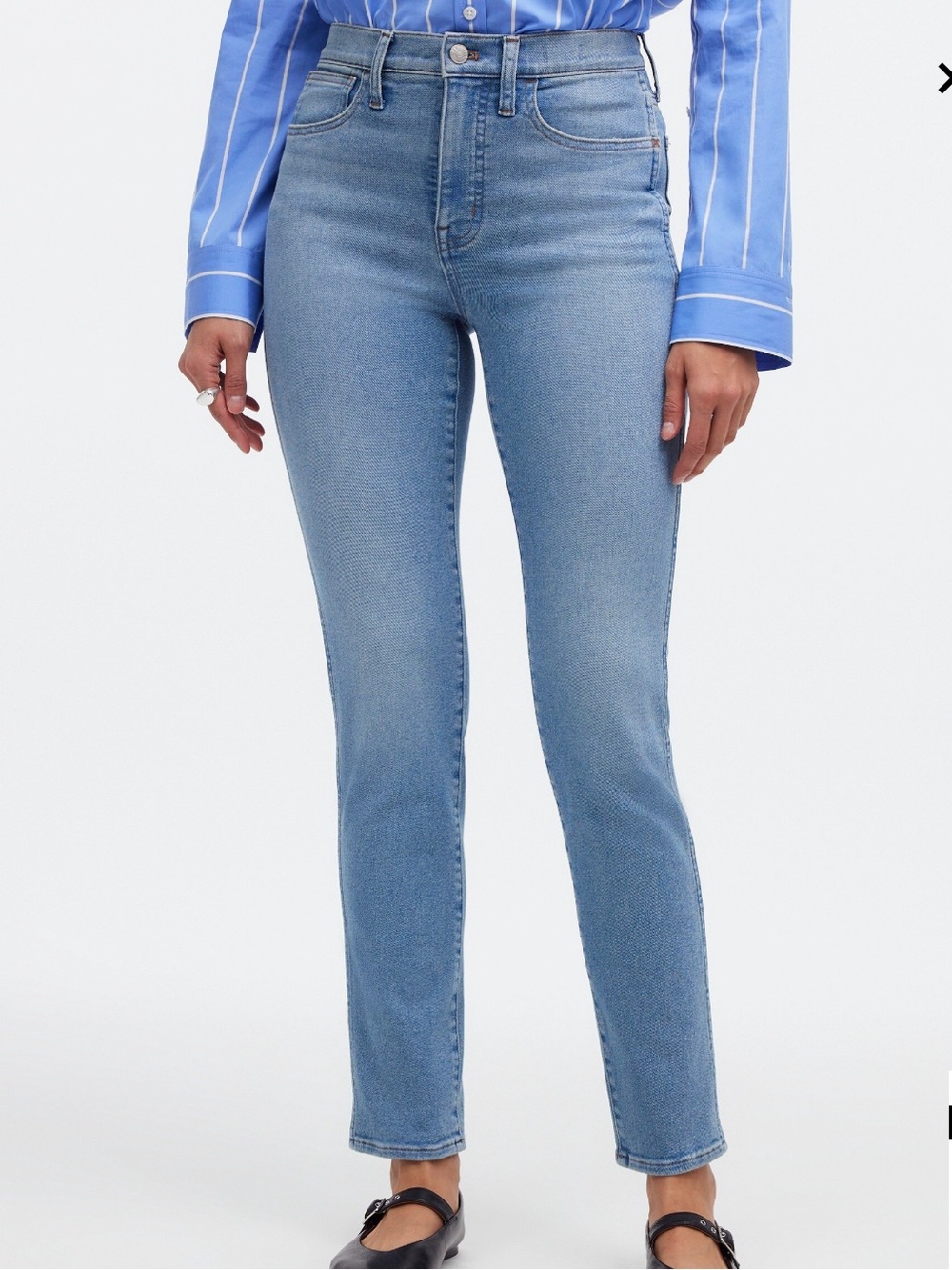 Madewell Roadtripper Stovepipe Jeans Carey Wash 25P New with Tags